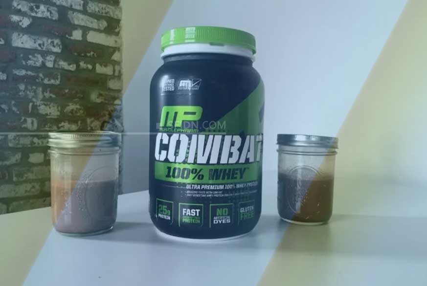 sfidn - Review MusclePharm Combat 100% Whey