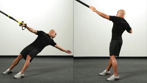 TRX Reaching Rows