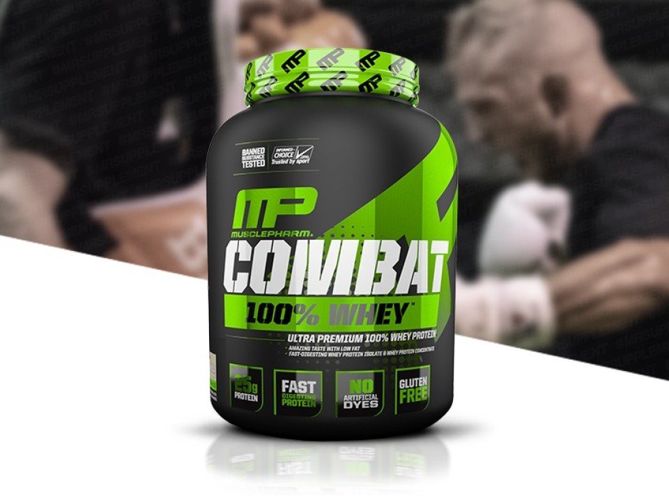 Combat 100% Whey Product Intro