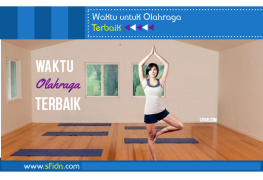 Waktu Terbaik untuk Berolahraga