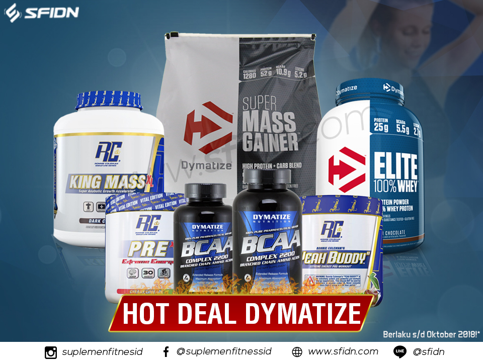 HOT DEAL DYMATIZE Oktober 2018 SFIDN