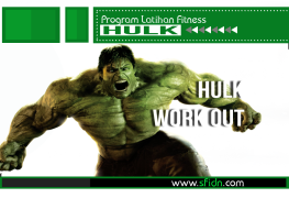 Program Latihan Fitness Hulk