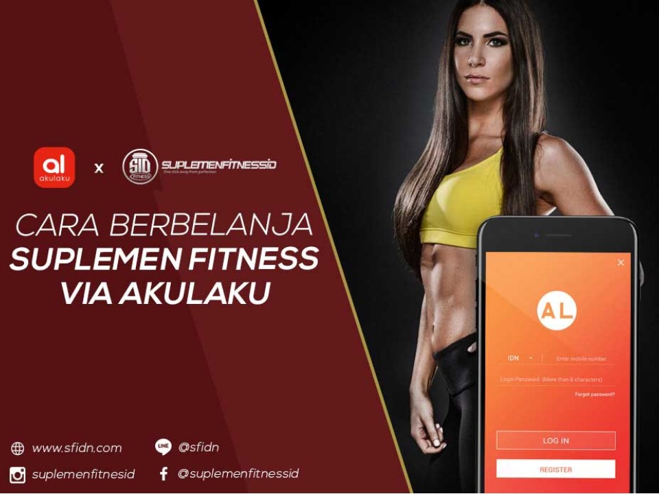 Cara Beli Suplemen Fitness SFIDN via Akulaku