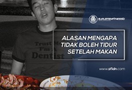 Bahaya Tidur Setelah Makan