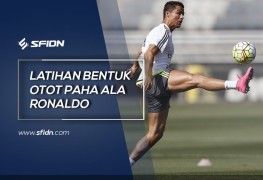 Latihan Bentuk Otot Paha seperti Ronaldo