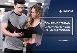 Contoh atur jadwal fitness dalam seminggu