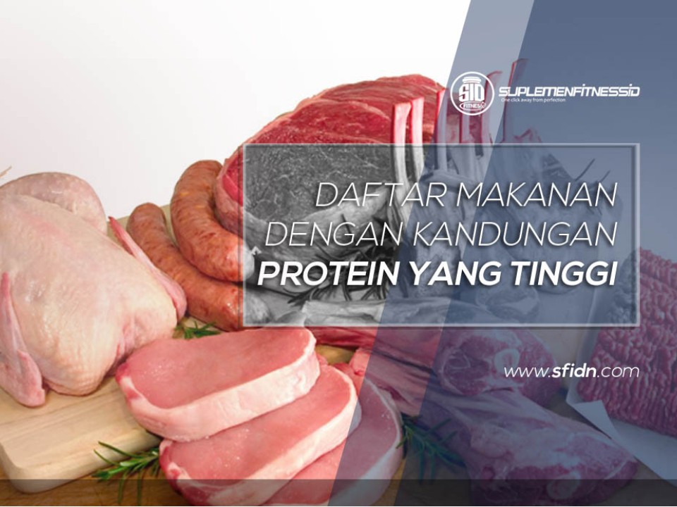 Daftar makanan berprotein tinggi