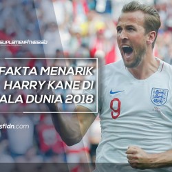 Fakta Menarik Harry Kane di Worldcup 2018