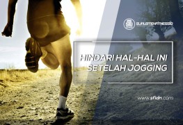 Hal yang wajib dihindari Setelah Jogging