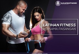 Latihan fitness bersama pasangan