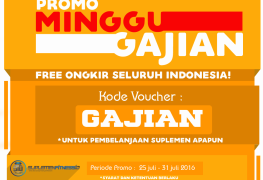 PROMO MINGGU GAJIAN Free Ongkir SFIDN