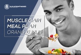 Muscle Gain Meal Plan untuk orang kurus