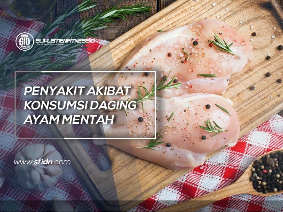 Akibat Konsumsi Daging Ayam Mentah