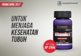 Promo Cuci Gudang Ultimate Nutrition Vitamin E