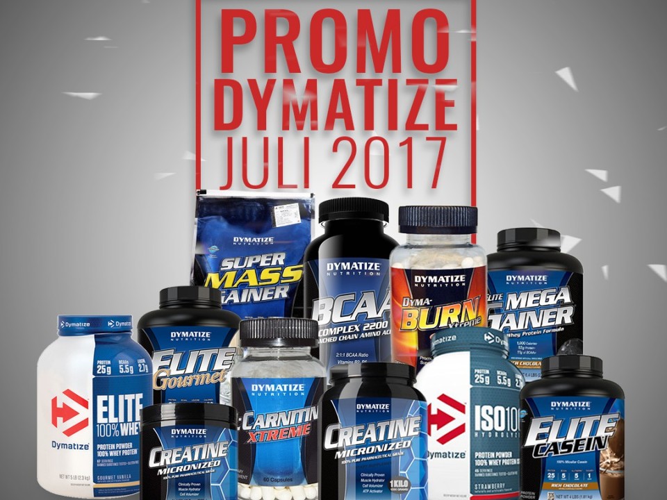 Promo Dymatize Juli 2017