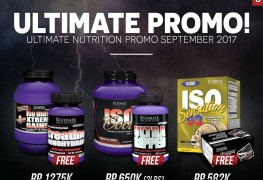 Promo Ultimate Nutrition September 2017