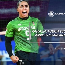 Rahasia Tubuh Tegap Aprilia Manganang