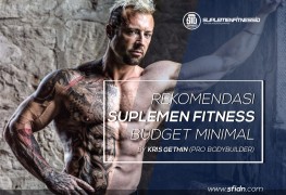 Rekomendasi suplemen fitnes budget minimal