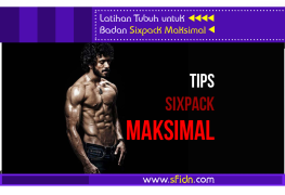 Latihan untuk Badan Sixpack Maksimal