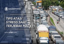 Tips atasi stress saat terjebak macet