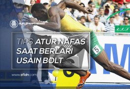 Tips Usain Bolt Atur Nafas Saat Berlari