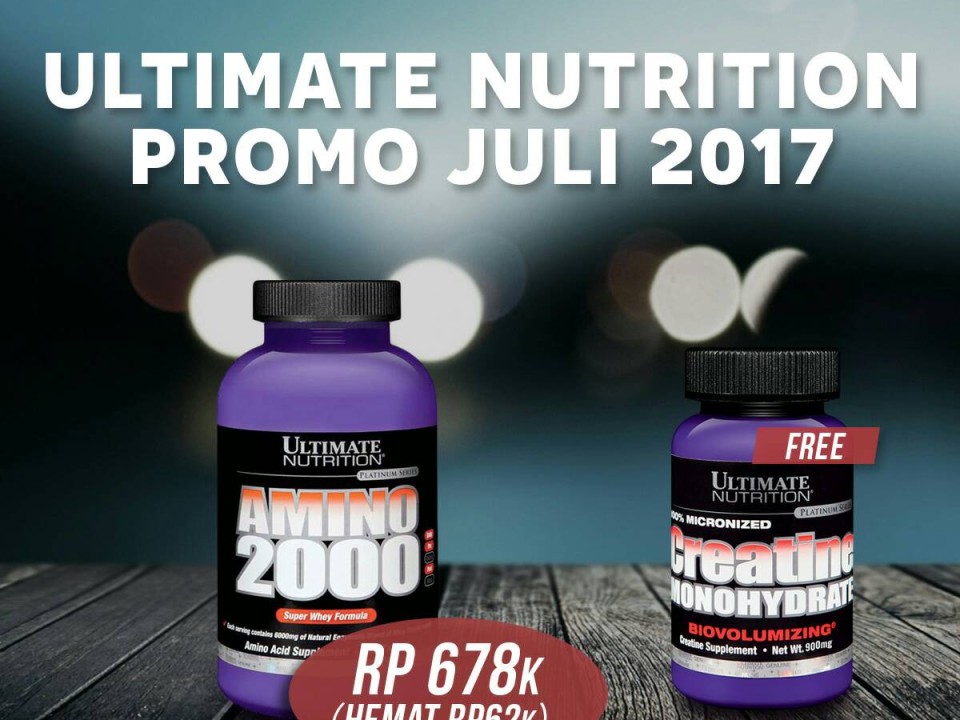 Ultimate Nutrition PROMO JULI 2017